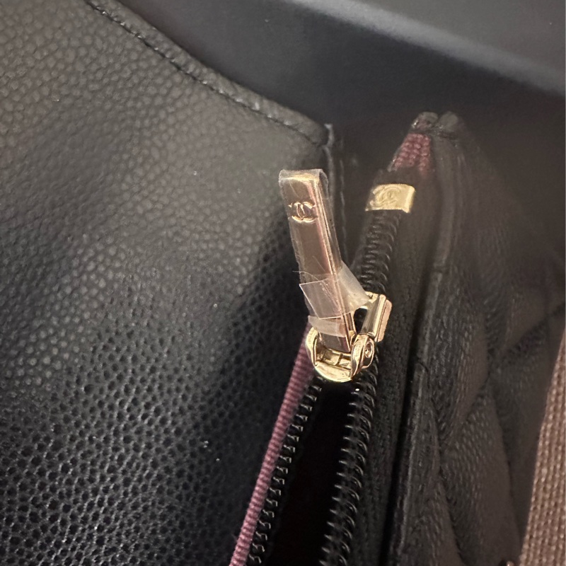 香奈兒新款帶拉錬卡片零錢包-13