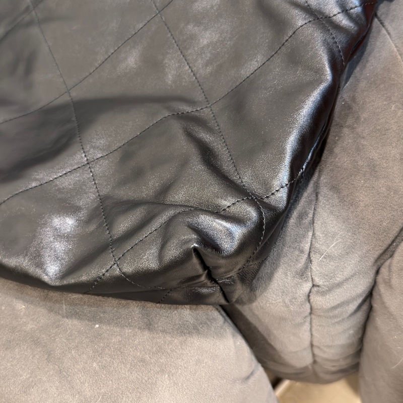 #超級甜💰 #99新全配🈶購證 香奈兒黑金22bag垃圾袋小號-20