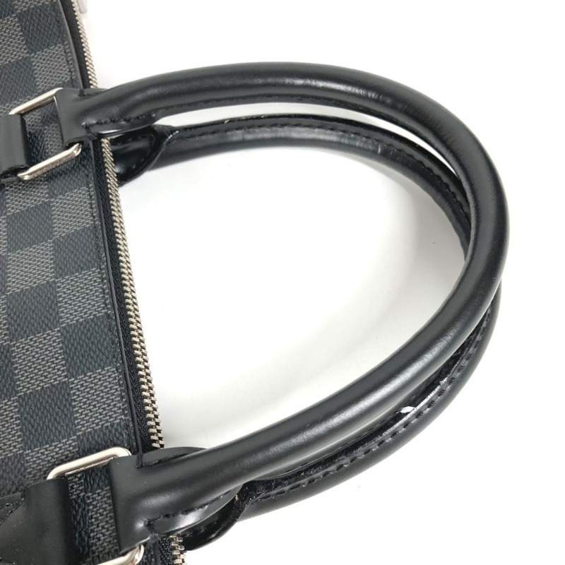 路易威登 N40024 Damier Graphite Anton 公事包，兩用包，單肩手提包，商務帆布，黑色，男女通用-8