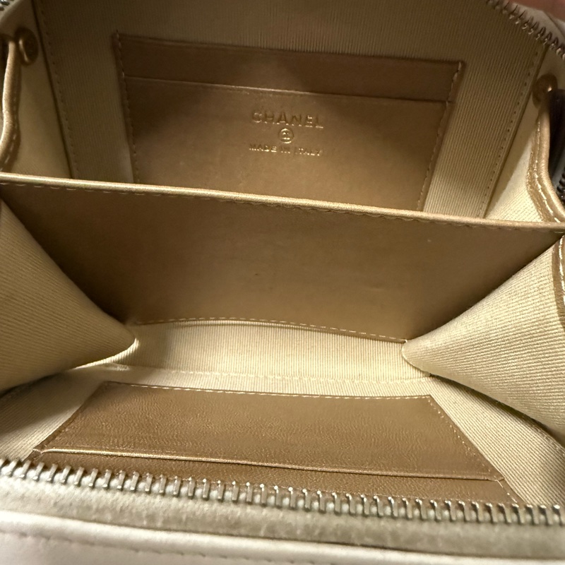 CHANEL CHAIN BOX WITH GOLD BALL-7