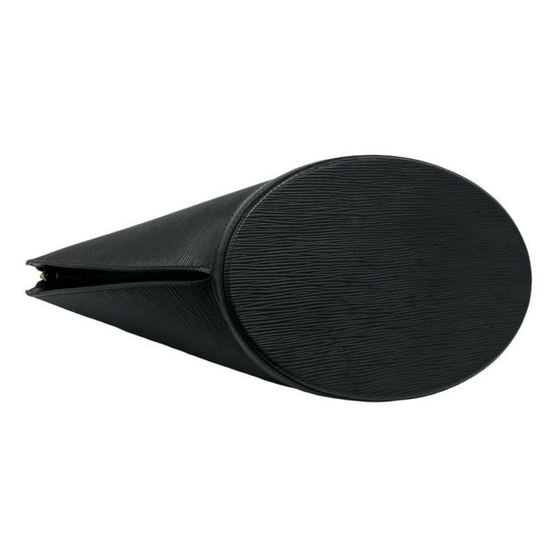 路易威登 Louis Vuitton Vintage Saint Jacques 購物 Epi 真皮手提包 Noir 326-7-6