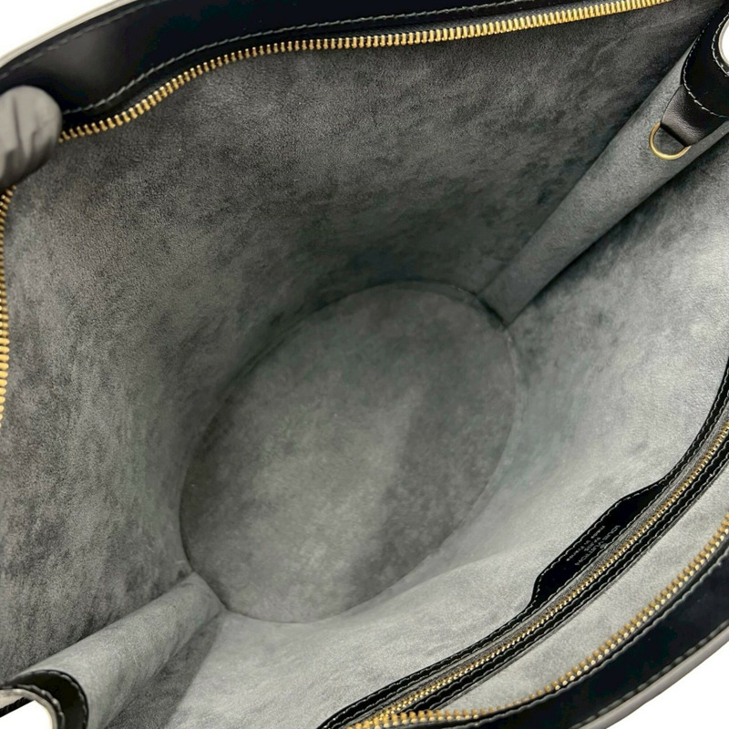 路易威登 Louis Vuitton Vintage Saint Jacques 購物 Epi 真皮手提包 Noir 326-7-8