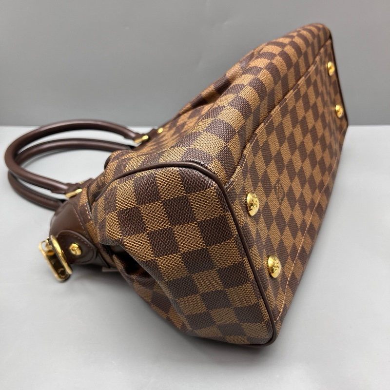 LouisVuitton路易威登 棕棋盤格葫蘆包 尺寸34*24 附件：肩帶+塵袋-4