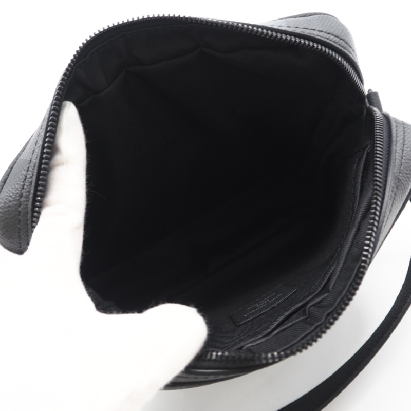 路易威登 Damouflage Nile Messenger M14988 單肩包，黑色/灰色塗層帆布皮革，男士-10