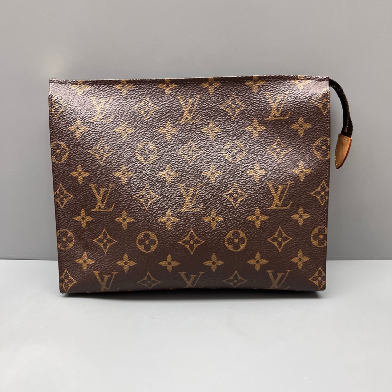 LouisVuitton路易威登 老花休閒洗漱包  尺寸25*20 🈚附件-0