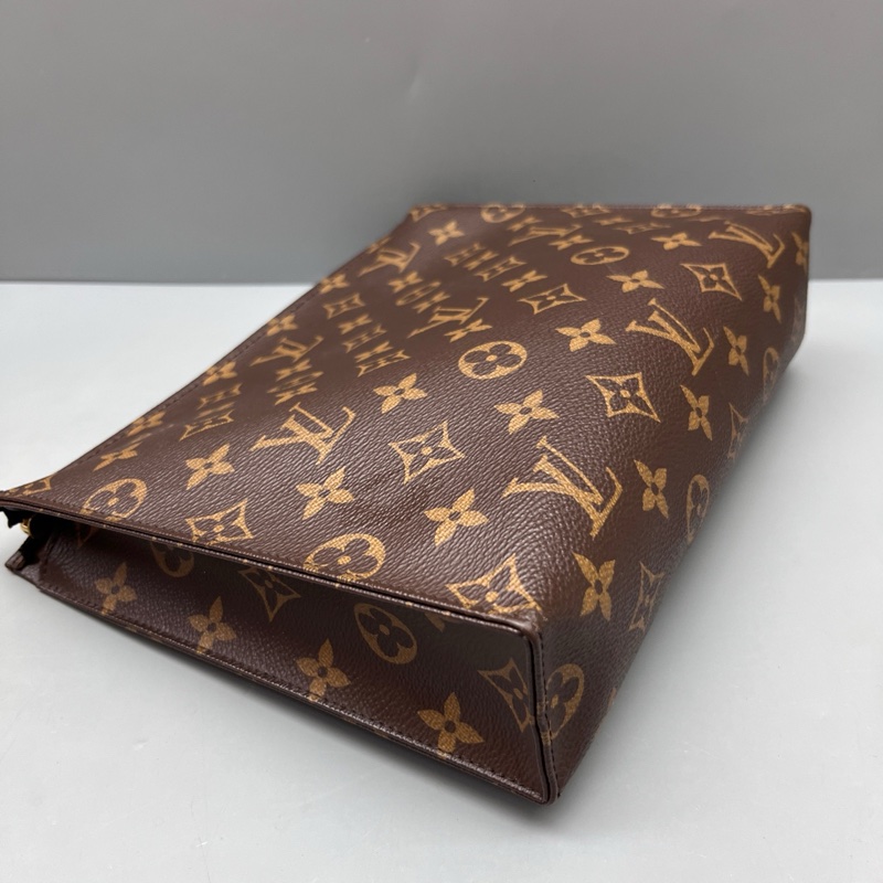 LouisVuitton路易威登 老花休閒洗漱包  尺寸25*20 🈚附件-3