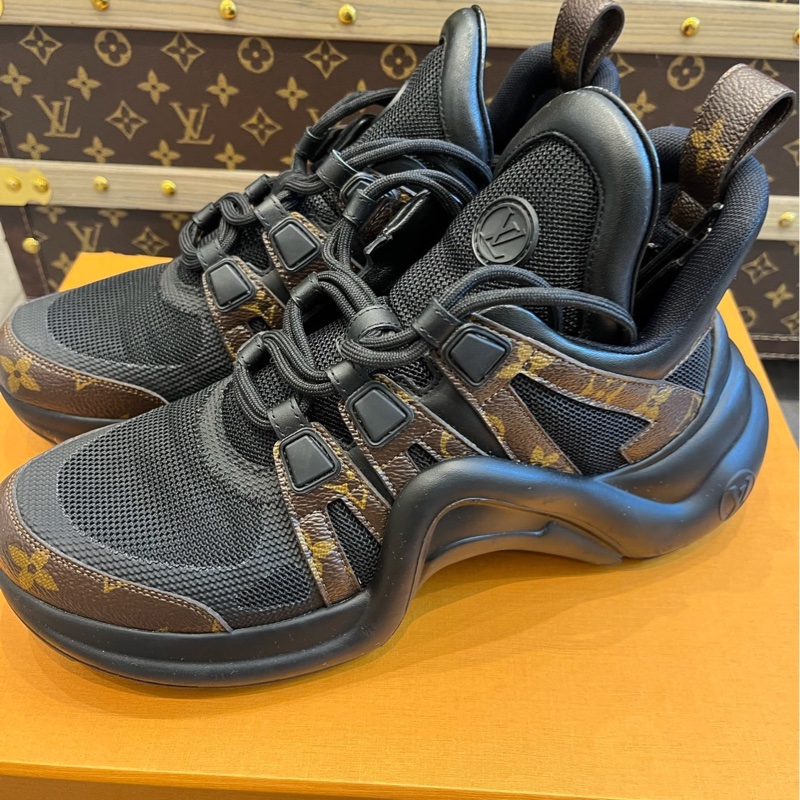 路易威登/Louis Vuitton 老花老爹鞋 37.5碼-1