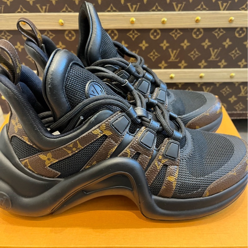 路易威登/Louis Vuitton 老花老爹鞋 37.5碼-3
