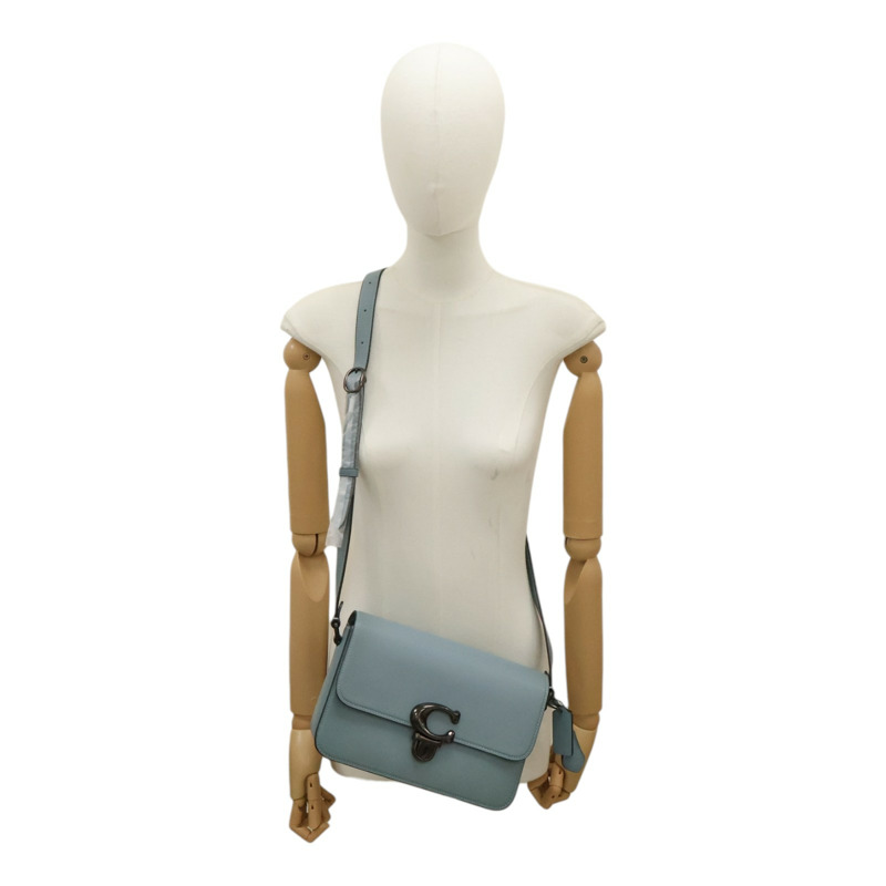 綠色牛皮 肩背包 C6641【COACH 寇馳】 C6641-8