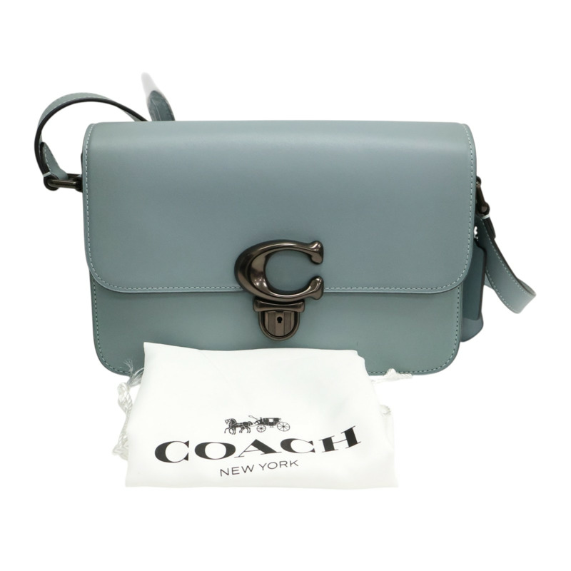 綠色牛皮 肩背包 C6641【COACH 寇馳】 C6641-9
