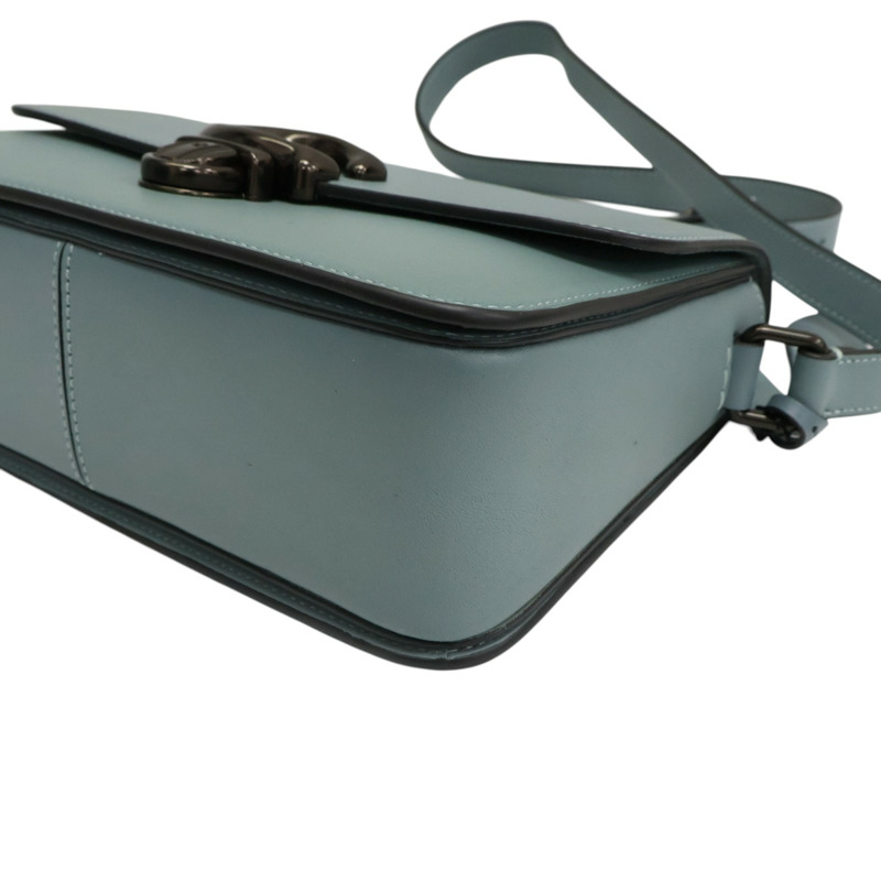 綠色牛皮 肩背包 C6641【COACH 寇馳】 C6641-11