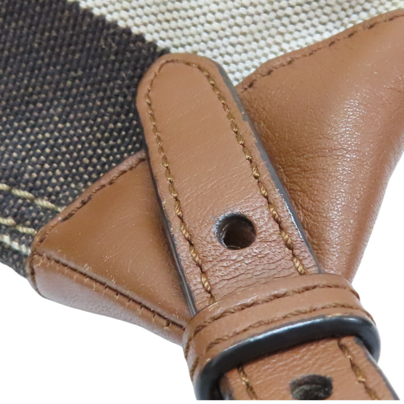 格紋 帆布 後背包【BURBERRY 巴寶莉】 4012432-11