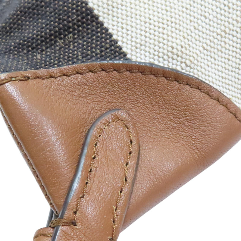 格紋 帆布 後背包【BURBERRY 巴寶莉】 4012432-12