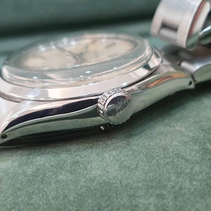 【大眾名錶】ROLEX 勞力士 5500 Air-King 空中霸王 絕版珍藏 老勞入門款 銀色面盤 大眾名錶B1166-6