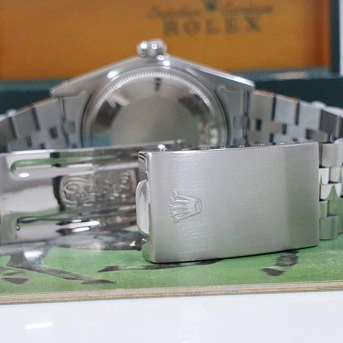 【大眾名錶】ROLEX 勞力士 16014 Datejust 蠔式日誌型 銀色面盤經典百搭 400萬字 大眾名錶B894-6