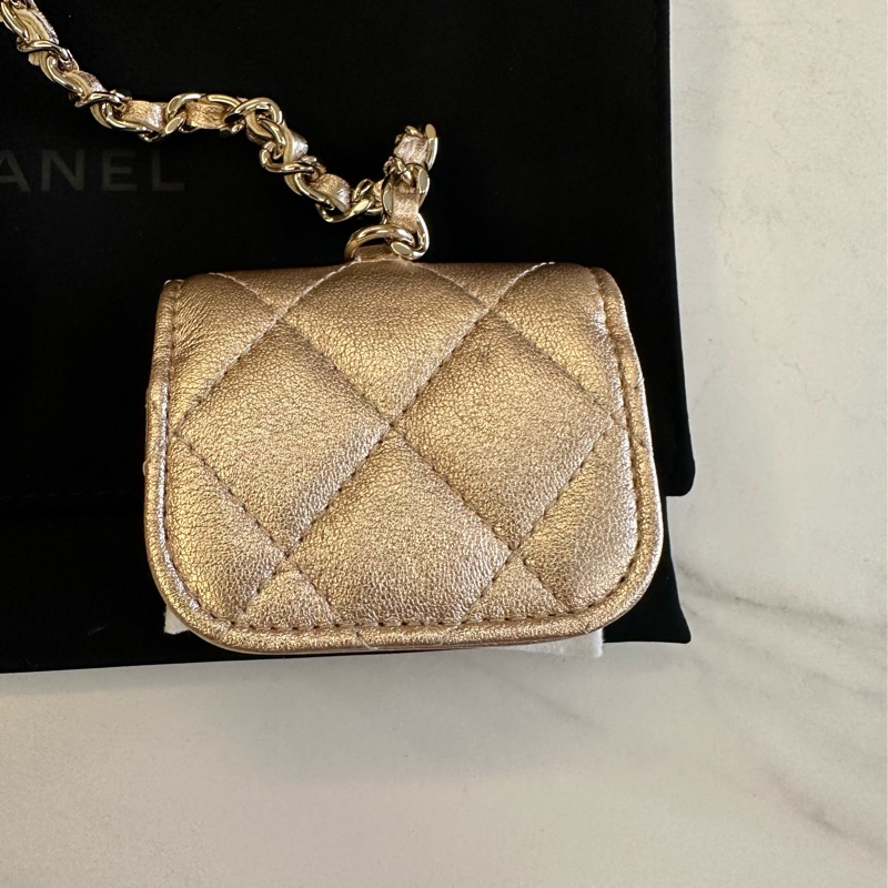 Chanel VIP 年度禮 子母掛飾小錢包-3