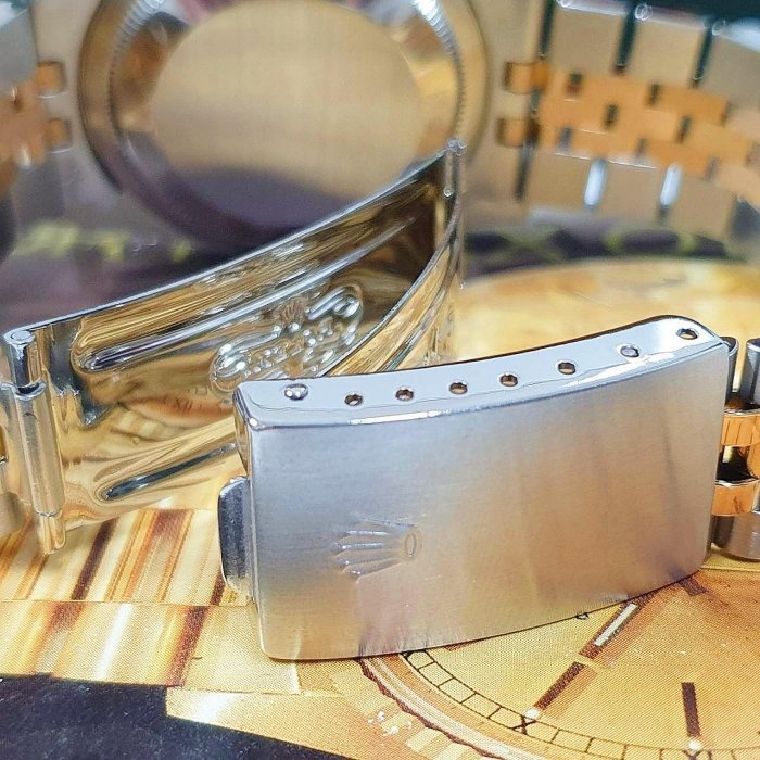 【大眾名錶】ROLEX勞力士 16233 Datejust 蠔式日誌 18K半金 白色紀念面盤 阿拉伯 大眾名錶G150-7