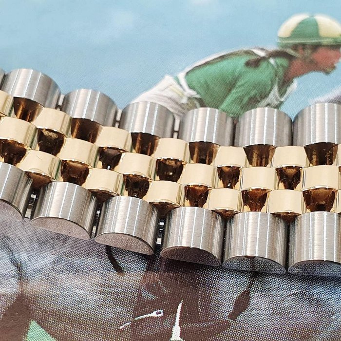 【大眾名錶】ROLEX 勞力士 16233 Datejust 經典款 太陽圈 金色布紋面盤 台灣AD 大眾名錶G221-5