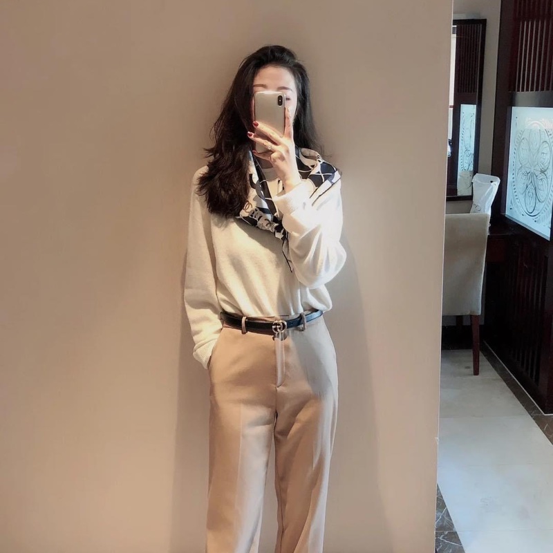 近新超低價✨香奈兒Chanel稀有款絕美coco夫人珍珠項鏈 cf圖騰 真絲絲巾領巾可裱框-19