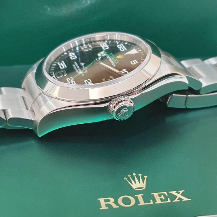 【大眾名錶】 Rolex 勞力士 116900 Air-King 空中霸王 2017/01全配件 大眾名錶B1162-6