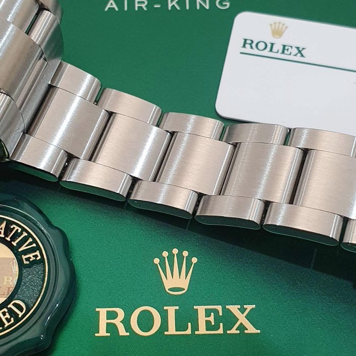 【大眾名錶】 Rolex 勞力士 116900 Air-King 空中霸王 2017/01全配件 大眾名錶B1162-7