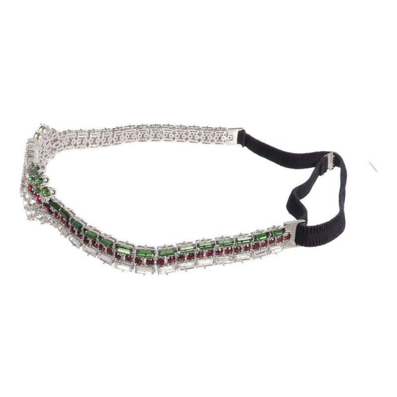 GUCCI PVC/金屬Hair Band髮帶-1