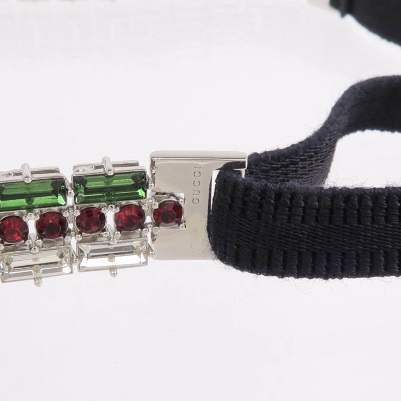 GUCCI PVC/金屬Hair Band髮帶-4
