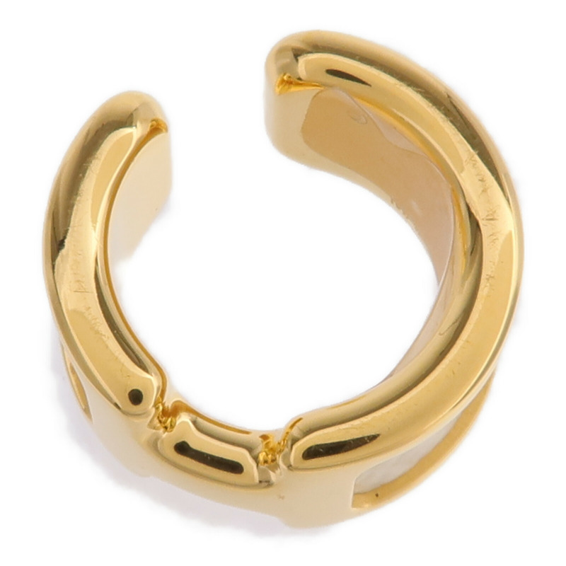 HERMES Epsom皮革/金屬Olympe Ear Cuff耳環-3