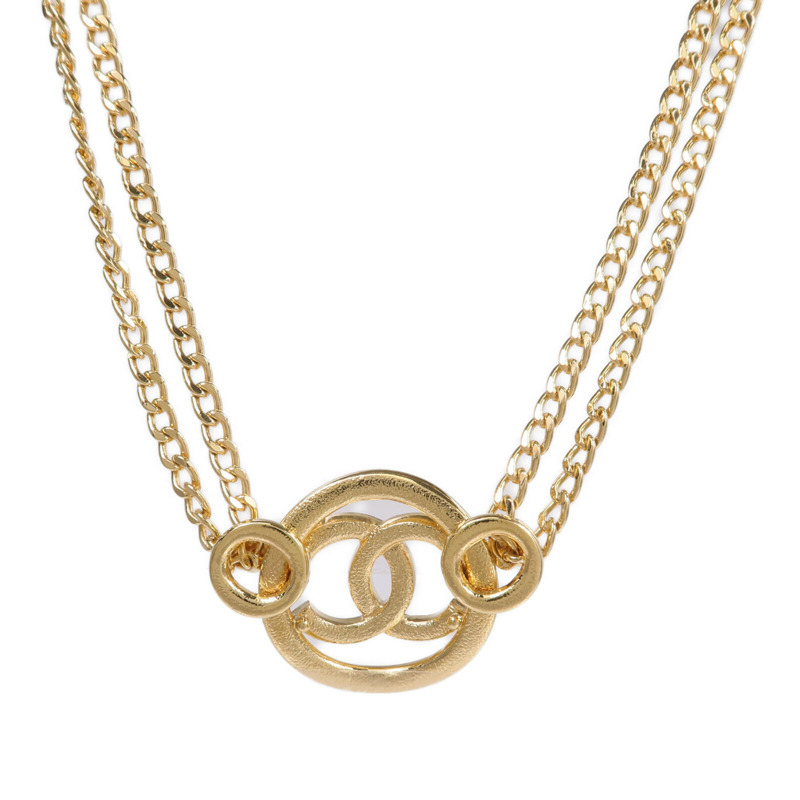 CHANEL 金屬Necklace項鍊-1