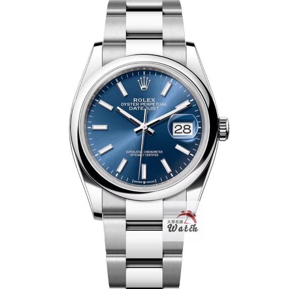 【大眾名錶】ROLEX 勞力士 126200 OP蠔式恆動 藍色面盤 2019/10 錶徑36mm 大眾名錶G215-0