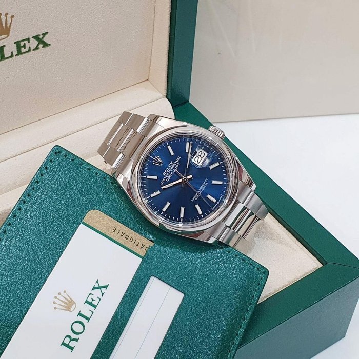【大眾名錶】ROLEX 勞力士 126200 OP蠔式恆動 藍色面盤 2019/10 錶徑36mm 大眾名錶G215-2