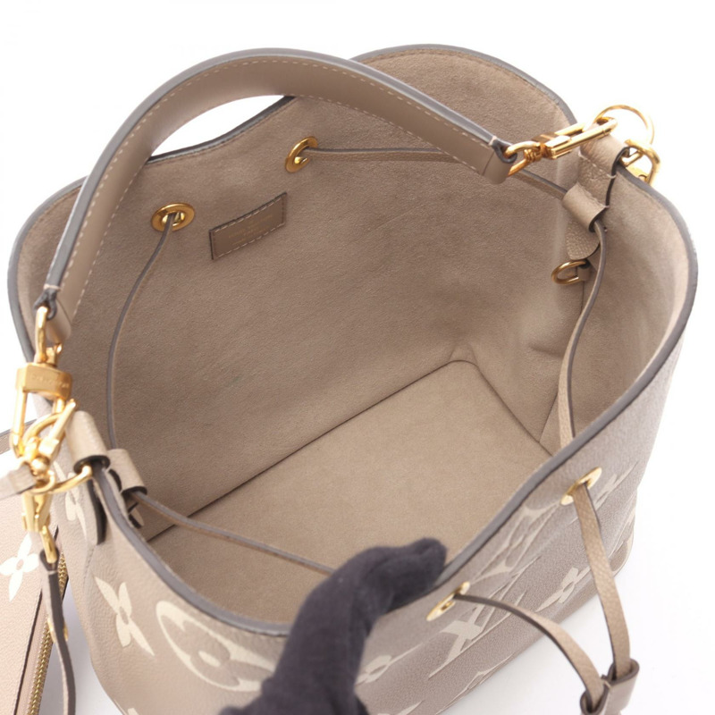 路易威登 NeoNoe MM 雙色肩挎斜背包 M45555 皮革二手-2