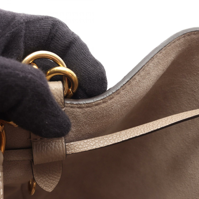 路易威登 NeoNoe MM 雙色肩挎斜背包 M45555 皮革二手-7