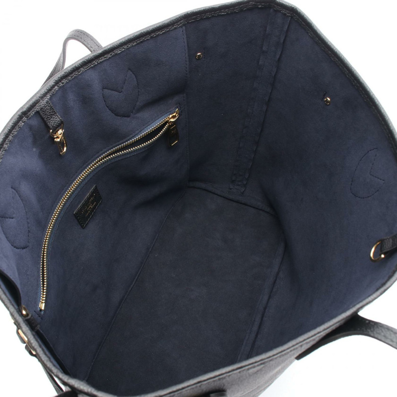 路易威登 Neverfull MM 手提單肩包 M45685 Monogram Empreinte Noir 二手-2