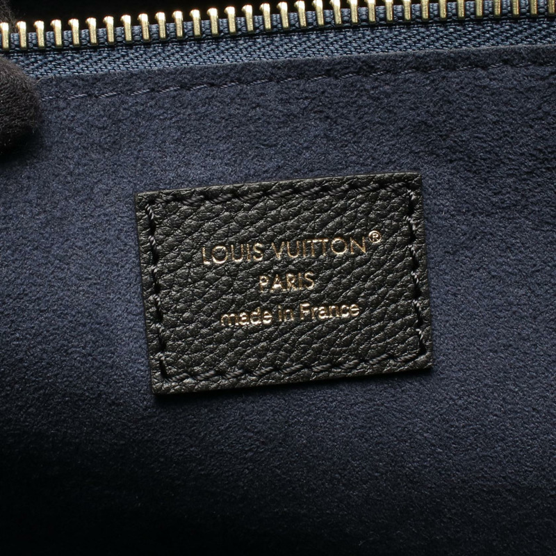 路易威登 Neverfull MM 手提單肩包 M45685 Monogram Empreinte Noir 二手-3