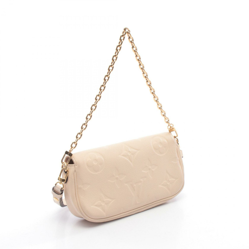 路易威登 (LOUIS VUITON) 鏈條皮夾 Ivy 單肩手提包 M82210 Monogram 皮革 二手-1