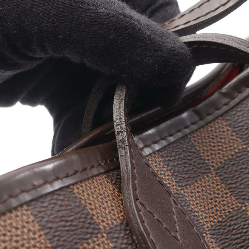 路易威登 Neverfull GM 手提單肩包 N51106 Damier 皮革 Ebene 二手 LV-11