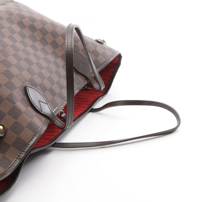 路易威登 Neverfull GM 手提單肩包 N51106 Damier 皮革 Ebene 二手 LV-12