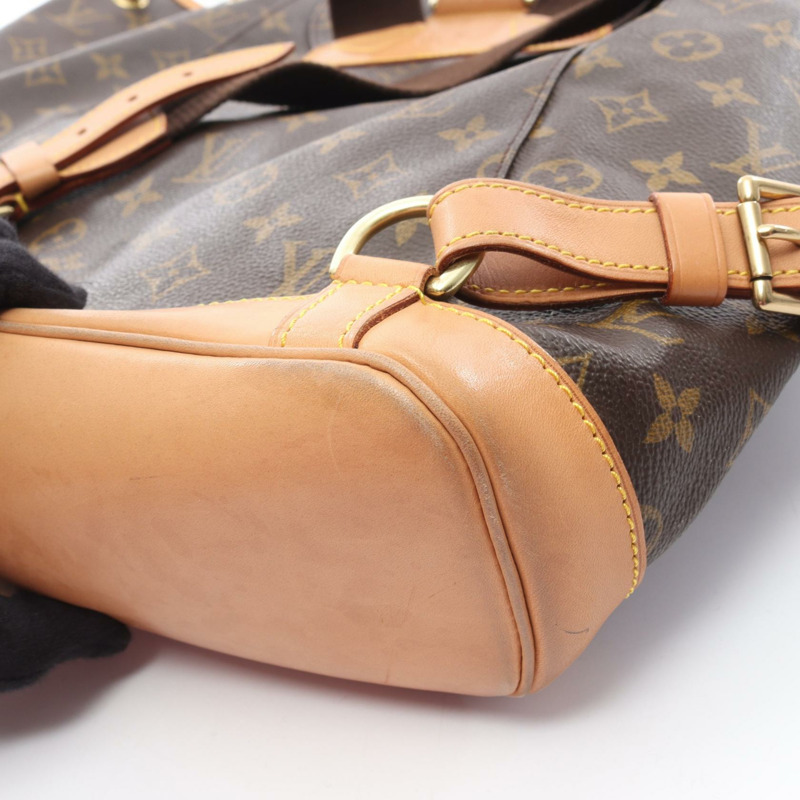 路易威登 Montsouris GM 雙肩包 M51135 Monogram 帆布 二手 LV-9