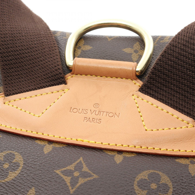 路易威登 Montsouris GM 雙肩包 M51135 Monogram 帆布 二手 LV-13