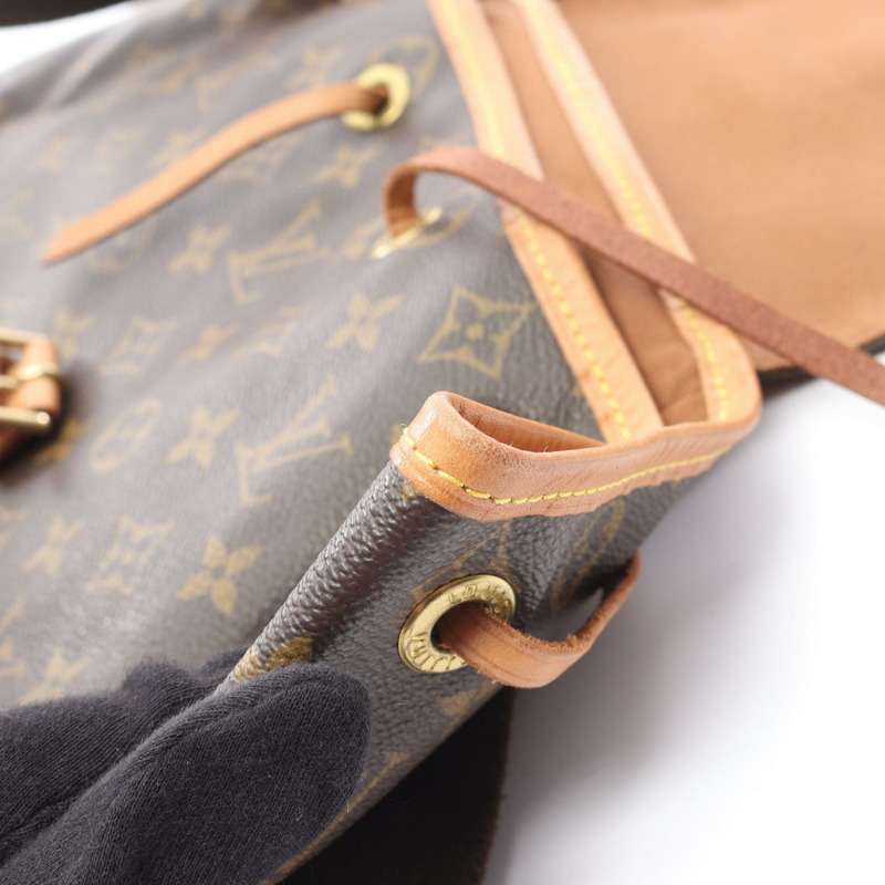 路易威登 Montsouris GM 雙肩包 M51135 Monogram 帆布 二手 LV-14