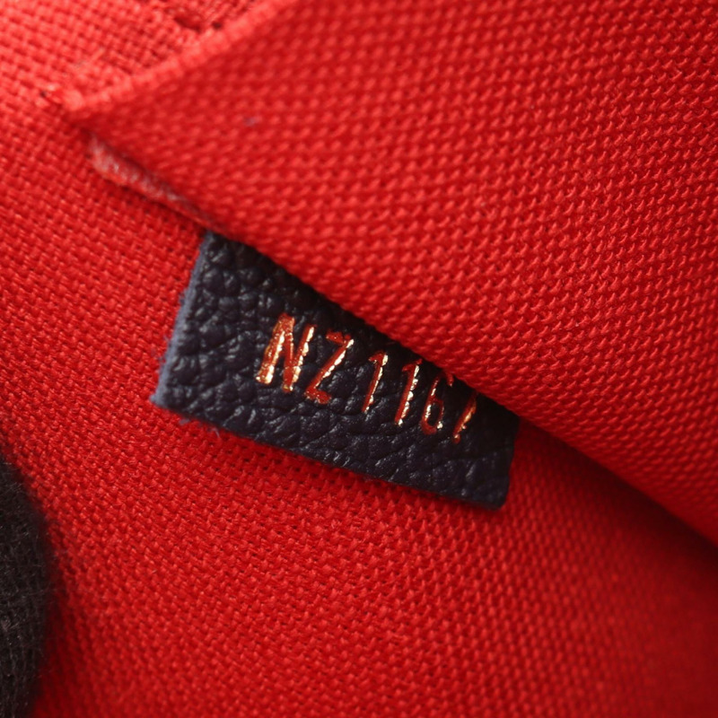 路易威登 Pochette Felice 鏈條肩斜背包 M64099 皮革 海軍藍-4