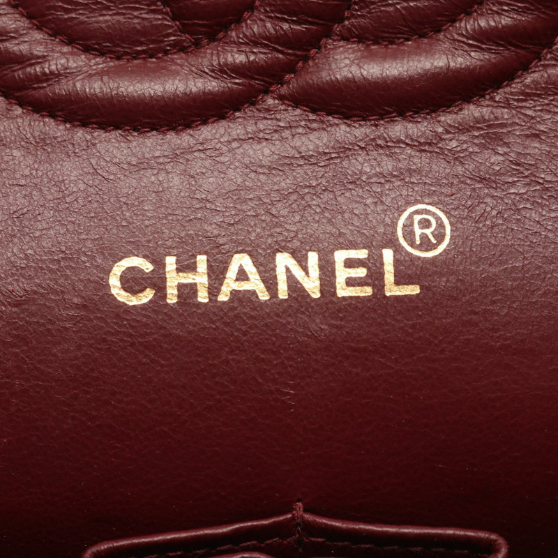 香奈兒 (CHANEL) Matelasse W 翻蓋鏈條單肩背包 A01112 黑色皮革 GHW 二手 CC-3