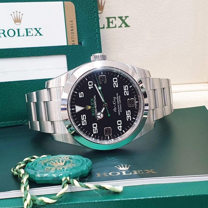 【大眾名錶】 Rolex 勞力士 116900 Air-King 空中霸王 2018/01 錶徑40 大眾名錶B1178-4