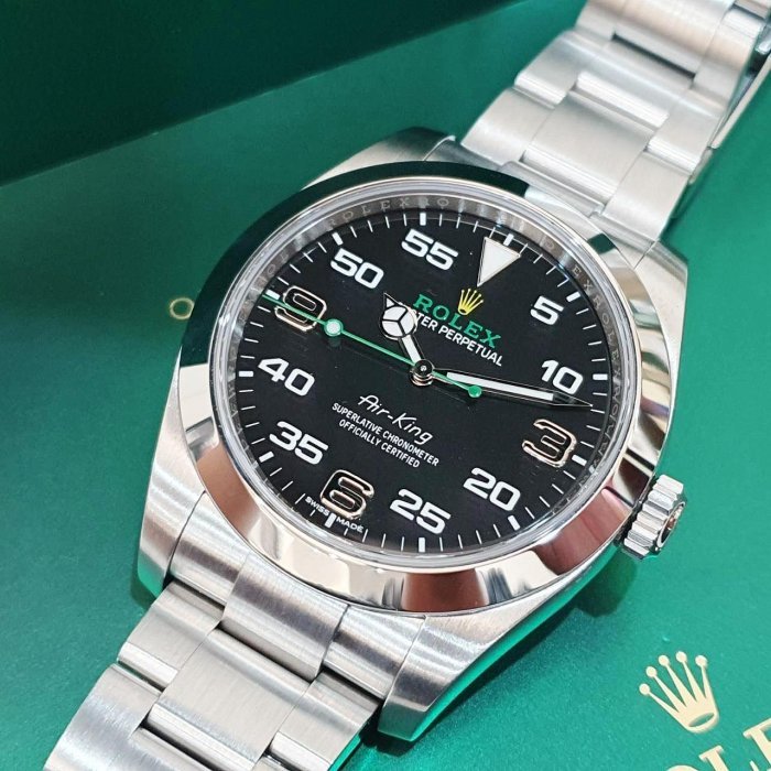 【大眾名錶】 Rolex 勞力士 116900 Air-King 空中霸王 2018/01 錶徑40 大眾名錶B1178-5