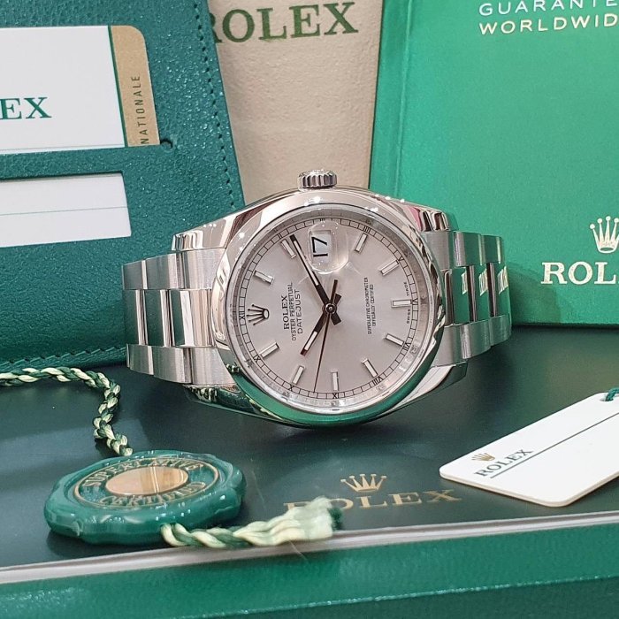 【大眾名錶】ROLEX勞力士 116200 Datejust 蠔式日誌 銀色面盤 2019/04 大眾名錶B1171-4