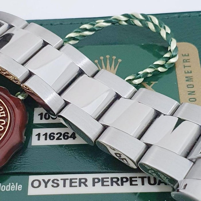 【大眾名錶】 ROLEX 勞力士 116264 Datejust 爬山虎 黑面紅針 2009/02 大眾名錶B820-5