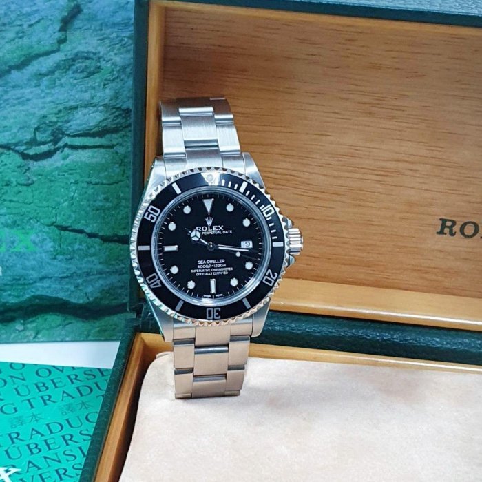 【大眾名錶】ROLEX 勞力士 16600 Sea Dweller 海使潛水錶 錶徑40mm 排氦氣閥 大眾名錶B933-2