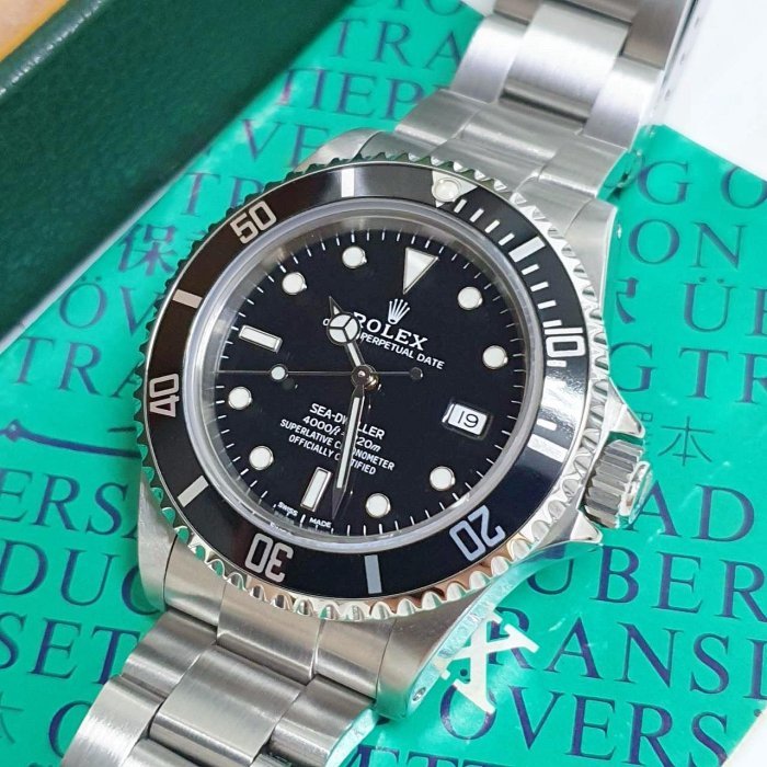 【大眾名錶】ROLEX 勞力士 16600 Sea Dweller 海使潛水錶 錶徑40mm 排氦氣閥 大眾名錶B933-4