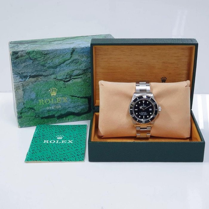 【大眾名錶】ROLEX 勞力士 16600 Sea Dweller 海使潛水錶 錶徑40mm 排氦氣閥 大眾名錶B933-9